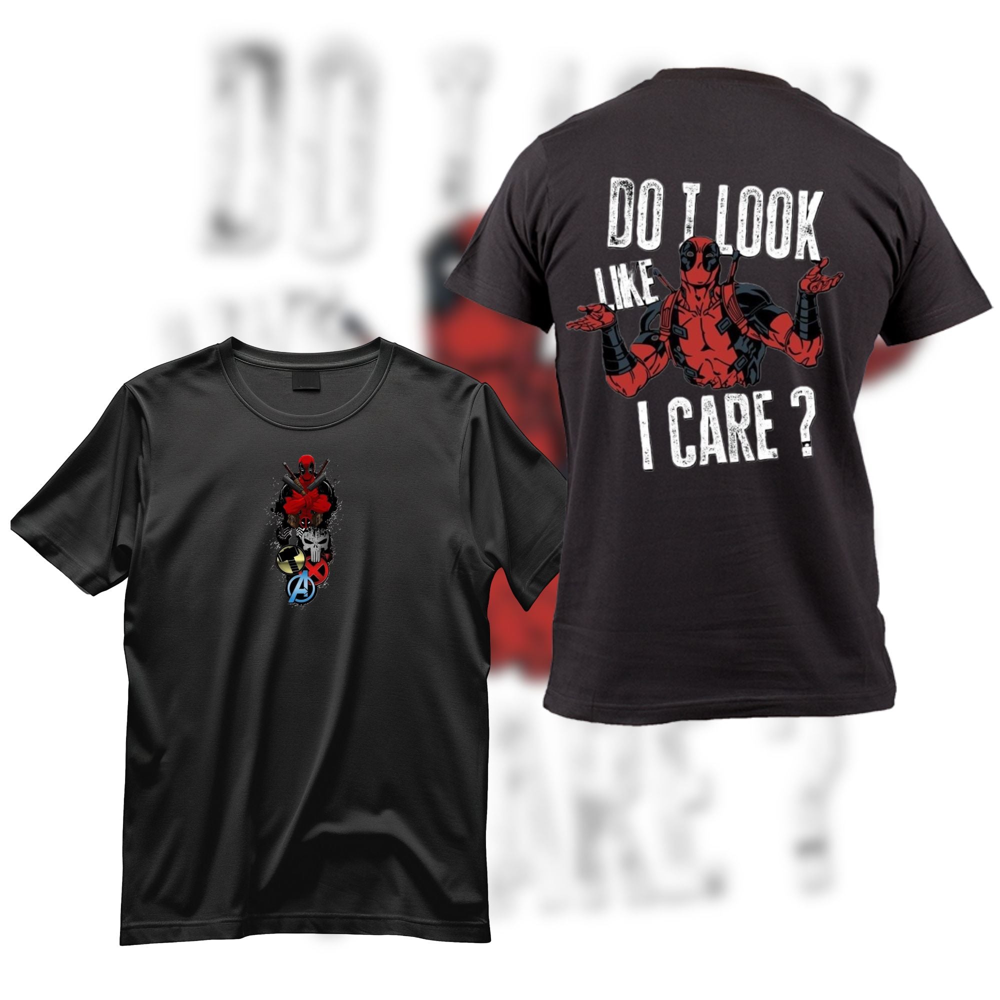 Deadpool Double sided t-shirt - shirtrizz - 
