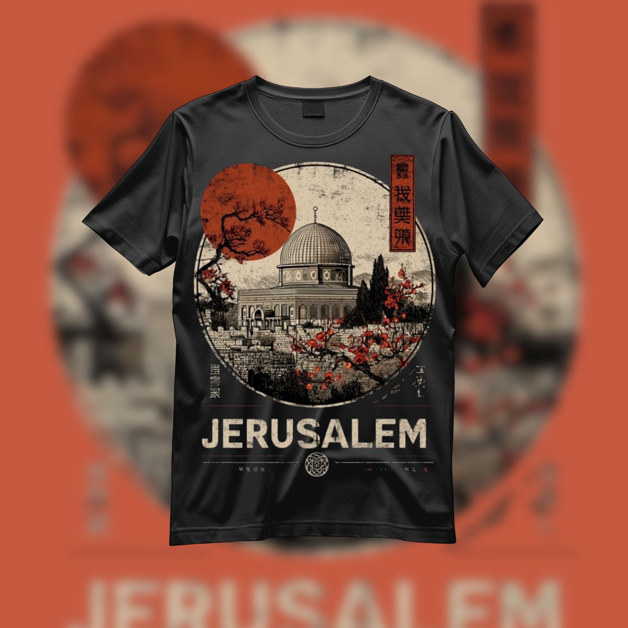 Jerusalem, Urdu Aesthetics - shirtrizz - 