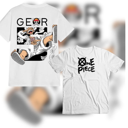 One piece , double sided sticker T-shirt-shirtrizz - 